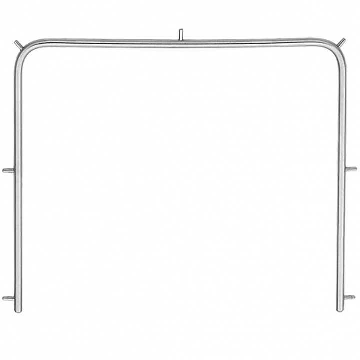 Rubber Dam Frame for Framing Dental Dam  Endodontics Sizes 4" 5" 6"