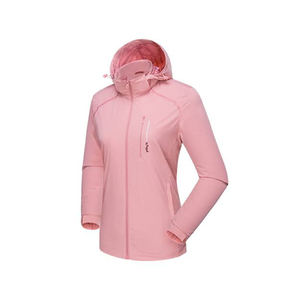 Veste coupe-vent légère et respirante en nylon 100% pour femmes Design personnalisé Laine de haute qualité Cuir durable Teint en fourrure - Product Image 5