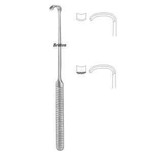 เครื่องมือผ่าตัดแบบขายส่ง ยี่ห้อ Strill STILLE ชนิดตะขอ สแตนเลส ขนาด 19 ซม. - Product Image 1