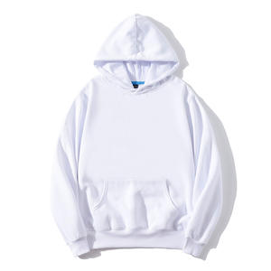 Pull en tricot unisexe de haute qualité 320g à capuche à manches longues avec logo sur le devant Tailles XS pour hommes et femmes - Product Image 6