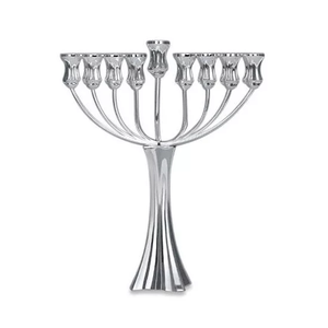 Bougeoir design unique pour hôtel, restaurant, décoration de la maison, bougeoir et bocal en laiton plaqué argent - Product Image 4