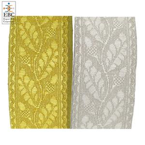 Dentelle tressée en mylar française de conception unique OEM, tissage autrichien, galons personnalisés dorés, galons Orris, galons en gros, garniture en dentelle - Product Image 4