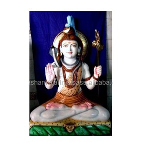 Belle Makrna Marbre Shiva statue - Product Image 1