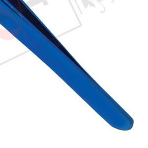 Pinza de ceja de punta de cincel azul, Etiqueta Privada, nuevo modelo, la mejor calidad, pinzas para cejas - Product Image 4