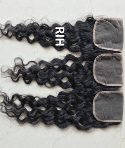 วิกผมคนสำหรับปิดแบบลอน4*4ทำจากลูกไม้เกรดวัดบราซิลเลียนจากอินเดีย - Product Image 3