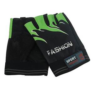 Gants d'entraînement tactiques demi-fins de haute qualité, gants tactiques de moto couleur kaki avec Logo personnalisé, vente en gros - Product Image 1