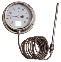 Termometer Tekanan Gas ACCUTHERM CF1 Tipe Terpasang Bahan SS304 Rentang -50~600C OEM/ODM Dapat Disesuaikan Garansi 3 Tahun
