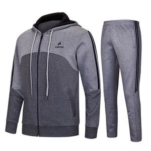 ชุดกีฬาผู้ชายไซส์ XL มีฮู้ดแห้งเร็วระบายอากาศได้ดีโลโก้ตามสั่ง - Product Image 2