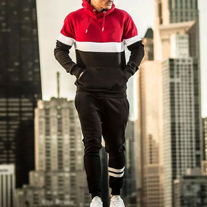 Custom Tracksuits Set Hoodie Sweatshirt Tops Two Piece Men Joggers Suits High Quality Tracksuits - Product Image 2
