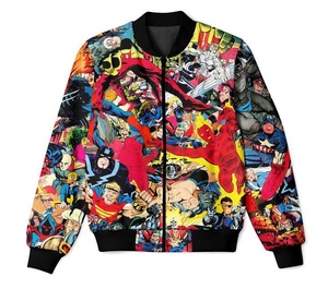 Chaqueta Bomber Estándar de Otoño Invierno, Recubierta de Poliéster, con Logotipo Personalizado, Tejido Impermeable y Transpirable, Decoración de Bolsillos, Estilo Urbano - Product Image 1