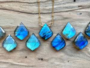 Collier d'amétrine naturelle, perles de Briolette fantaisie, argent Sterling 92.5, 18 pouces de Long, fabrication de bijoux en pierres précieuses - Product Image 4