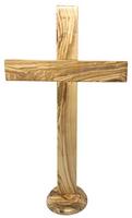 Croix en métal pour décoration catholique