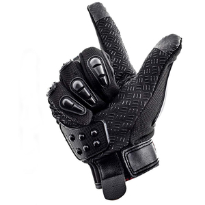 ถุงมือหนังแบบเต็มนิ้วกันน้ำระบายอากาศได้ดีกันลื่นสำหรับการแข่งกลางแจ้งใช้ได้ทั้งชายและหญิงปรับแต่งได้ - Product Image 4