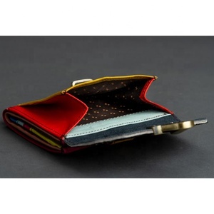 Mini bolso de mano de cuero genuino LW, tarjeteros de nueva tendencia y monedero portátil con Clip para dinero para Niñas para mujeres - Product Image 3