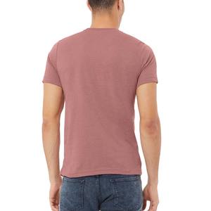 Bella + Canvas 3001CVC-T-shirt en jersey unisexe Microfibre Bella + T-shirt en toile unisexe CVC Prix de gros Logo personnalisé - Product Image 6