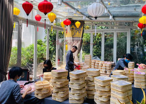 Boîte cadeau en bambou naturel tissé à la main tendance du Vietnam, vente en gros auprès du fournisseur King Craft Viet - Product Image 6