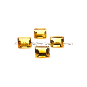 "8X10mm แปดเหลี่ยมตัดธรรมชาติซิทริน" ขายส่งราคาโรงงานที่มีคุณภาพสูงเพชรพลอยหลวมกะรัตต่อกะรัต | ธรรมชาติซิทริน - Product Image 2