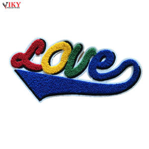 Chenille-parches bordados, letras, chenilla, bordado, sudaderas - Product Image 6
