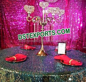 Nuevo Centro de Mesa Moderno con Base de Globo de Cristal, Plateado, Ligero, Color Personalizable, Atractivo para Bodas y Eventos - Product Image 5