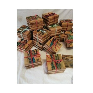Posavasos de piedra de resina de estilo clásico para té, café, vino, cocina, Decoración de mesa, alfombrillas y almohadillas, accesorios empaquetados en cartón - Product Image 5