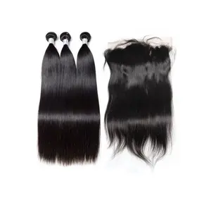 Extensions de cheveux Remy vierges indiens de qualité authentique Best Seller Cheveux humains bruts non traités Sensation de main douce Prix compétitif - Product Image 1