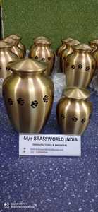 Urna Funeraria de Latón para Mascotas - Modelo Estilo Americano BWI-786-354 Fabricada en India por Brassworld India - Product Image 2