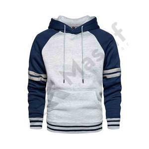 Sweats à capuche de gymnastique pour hommes personnalisés de haute qualité surdimensionnés Polyester/coton en relief bouffée support lavé strass broderie longue solide - Product Image 1