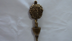 Vintage Antique Brass Pineapple Wall Hook <b>Metal</b> Single <b>Coat</b> Hook Tropical Decorative <b>Hanger</b> for Keys Towel Hat Home Hotel. - Product Image 3