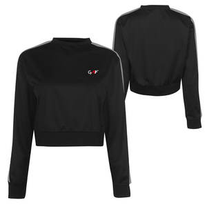 เสื้อยืดครอปสำหรับผู้หญิง,เสื้อครอปสีพื้นออกแบบ OEM แบบมืออาชีพใหม่ - Product Image 1