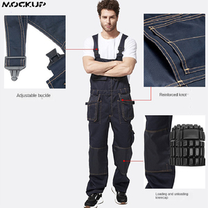 Robe mi-longue pour hommes et femmes, vêtements de travail de haute qualité couverts, manches longues - Product Image 3