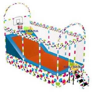 <b>Trampoline</b> Park for Sale Size 6.5x3.2 Meter <b>Trampoline</b> Park Commercial Bouncer <b>Jumping</b> Bed - Product Image 2