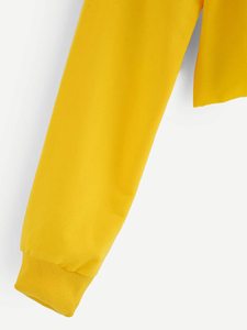 Sudadera con Capucha para Mujer, Talla Grande, Otoño/Invierno, Informal, ODM, 100% Poliéster, Alta Calidad, con Cordón Ajustable - Product Image 3