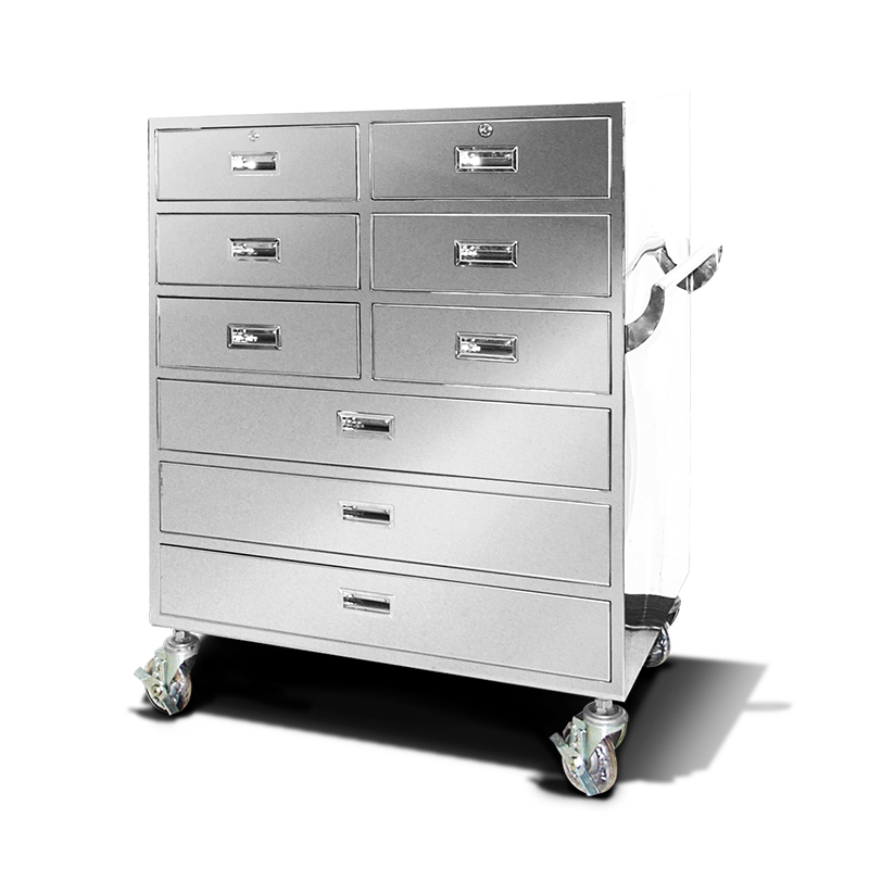 Рабочая Тележка из нержавеющей стали, больничное оборудование