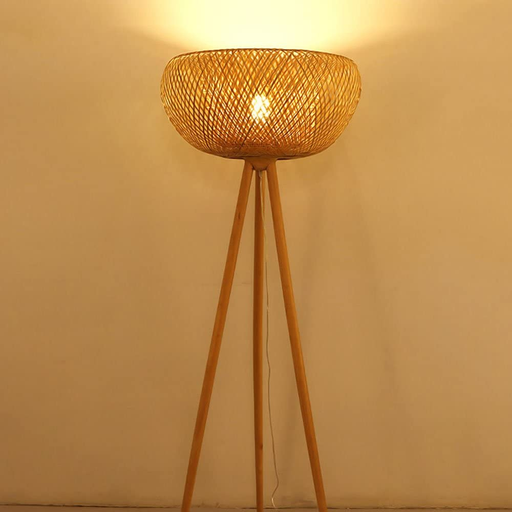 Bodenlampe aus Bambus und Rattan, Einzelner Bambus-Pendelleuchtenschirm im  Vietnam-Grohandel| Alibaba.com