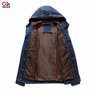 Blouson en jean pour hommes, outil en Denim, grande taille, mode 2020 - Product Image 3