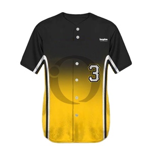 Jersey de Béisbol Unisex Más Vendido, Diseño Personalizado por Sublimación, Talla Grande, Secado Rápido, Antibacteriano, para Adultos, Venta al Por Mayor - Product Image 1