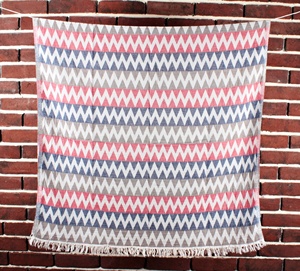Khăn Thổ Nhĩ Kỳ Thiết Kế Chevron Chất Lượng Cao Khăn Bãi Biển Peshtemal Fouta Pareo Sarong Sản Xuất Tại Thổ Nhĩ Kỳ - Product Image 4