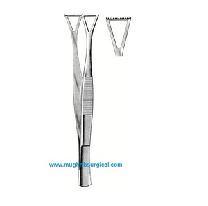 Fórceps de agarre Collin-Duval de alta calidad, fabricante y exportador de instrumentos quirúrgicos de 14mm y 20cm - Product Image 3