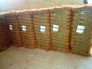 ใยมะพร้าวอัดก้อน น้ำหนัก 110-125 กก. / ก้อนสำหรับส่งออกจากอินเดีย - Product Image 3