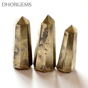 Puntas de Pirita Dorada al por Mayor para la Fabricación de Joyas - Marca Dhorgems, Origen Rajasthan - Product Image 3