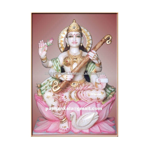 Marble Saraswati Maa Statue - Product Image 1