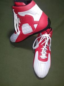 Shemax Arts martiaux mural forme humaine boxe Bob chinois noir rouge bleu corps OEM formation en cuir PU boxe/chaussures de sport - Product Image 3