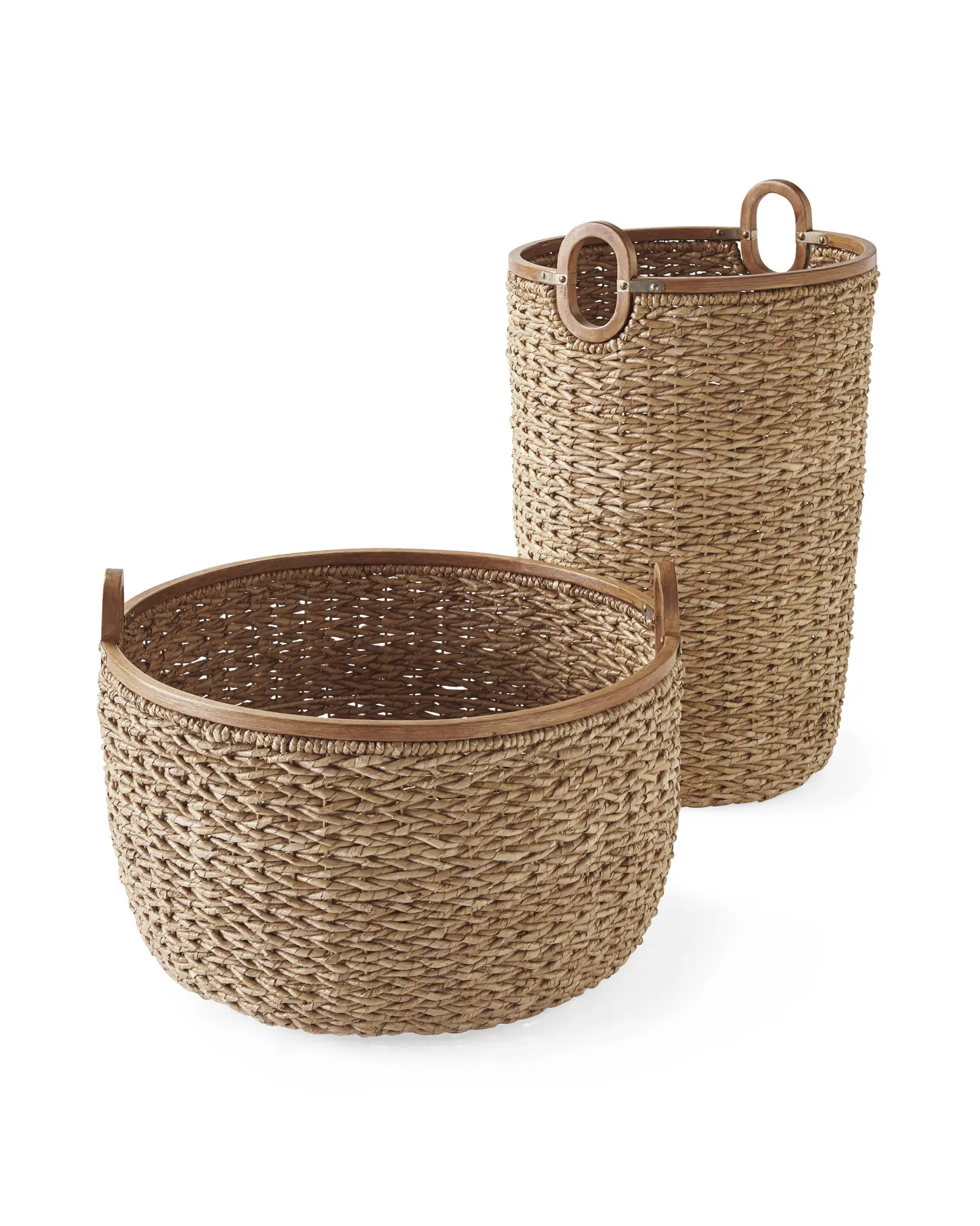 Naturel artisanal panier seagrass panier vietnam bolga panier d'herbiers moins cher en gros