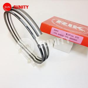 TAIWÁN calidad Auto barco marino motor diesel pieza de repuesto reconstruir 170mm S6R2 anillo de pistón para Mitsubishi - Product Image 1