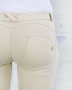 Pantalones Anchos Ajustados para Mujer, Estilo Casual Urbano para Viajes y Fines de Semana, Tela de Lona Antiarrugas y Transpirable - Product Image 3