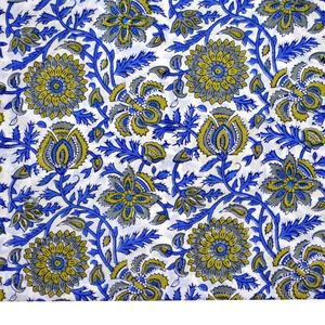 ผ้าฝ้ายวอยล์ออร์แกนิคพิมพ์ลายดอกไม้แบบสันกาเนรี สวยงาม เป็นมิตรกับสิ่งแวดล้อม เหมาะสำหรับตัดเย็บชุดสีขาว ผ้าม่าน และผ้าคลุมสำหรับเด็กผู้ชาย - Product Image 2