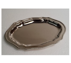 Plateau de service en métal pour la décoration de la maison décoration de bureau décoration de mariage - Product Image 1