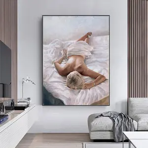 Modern Home Decoration Prints Picture Girl Young Girls Pictures Digital Print Art Living Room Decoration