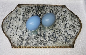 Plateau de service décoratif en verre pour la décoration de la maison et du bureau pour le service de bonbons - Product Image 3