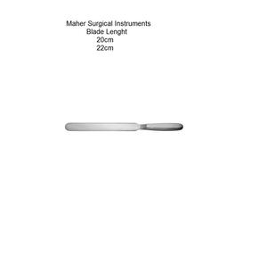 Lame de couteau de cerveau Virchow en gros tailles 20cm 22cm en acier inoxydable de haute qualité Pakistan Mahersi - Product Image 1